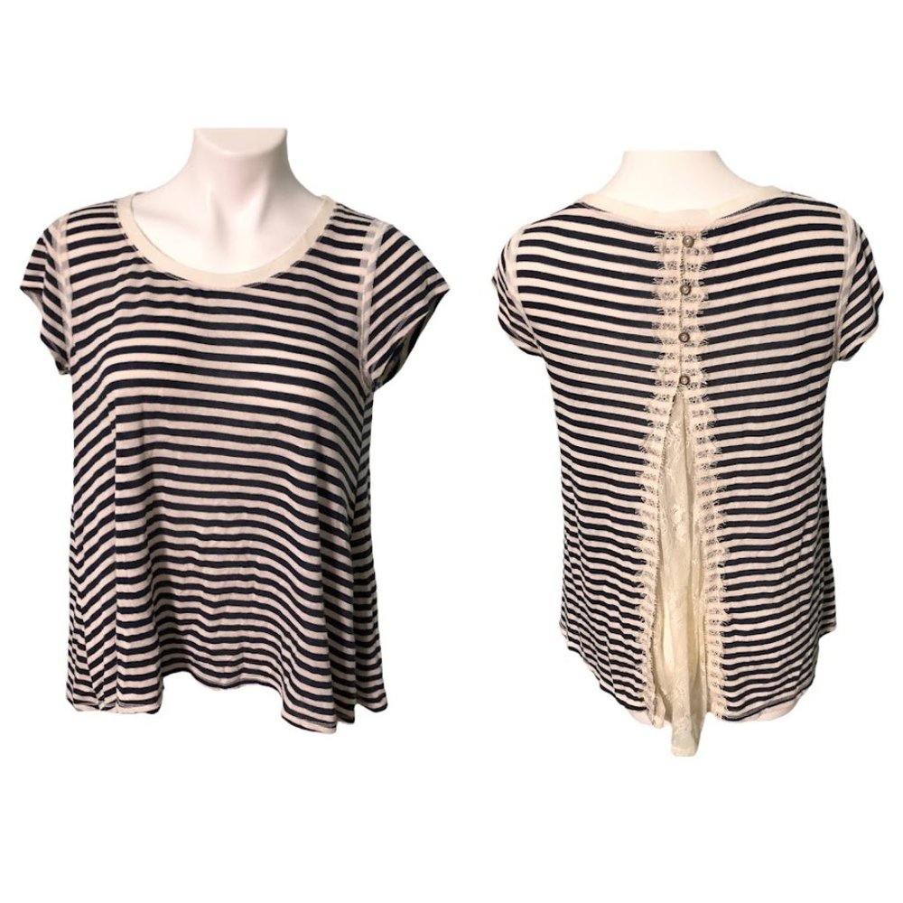 Jolt Lace Back Swing Top-Sz L